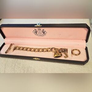 Juicy Couture Gold Charm Bracelet